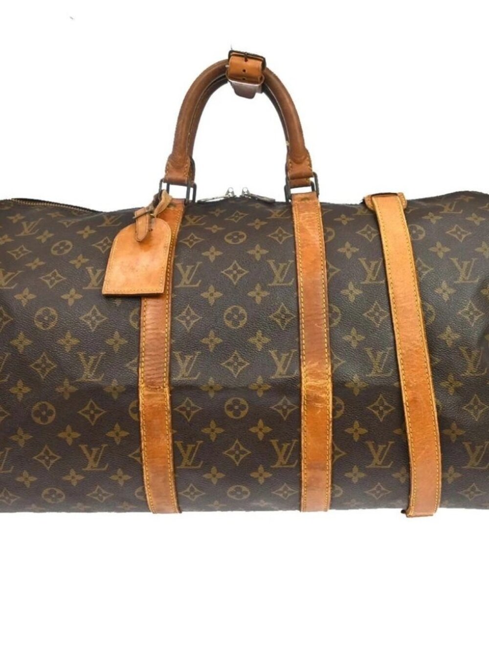 LOUIS VUITTON KEEPALL 50 BANDOULIERE HANDBAG
